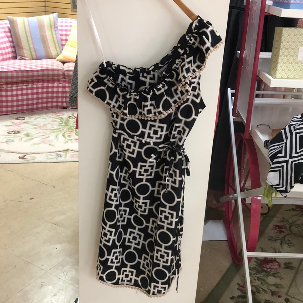 Mudpie One Shoulder Dress